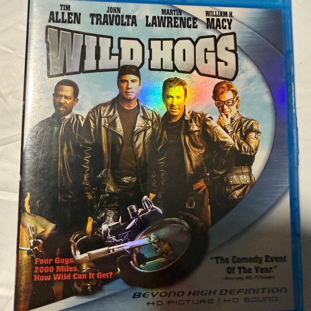 Wild Hogs Blu‑ray Movie - Black Cover